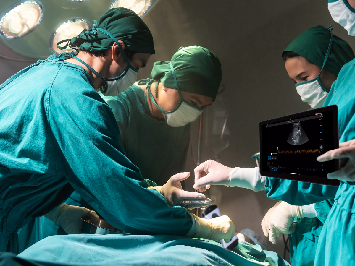 Ultrasound-guided nerve block and anesthesia procedure