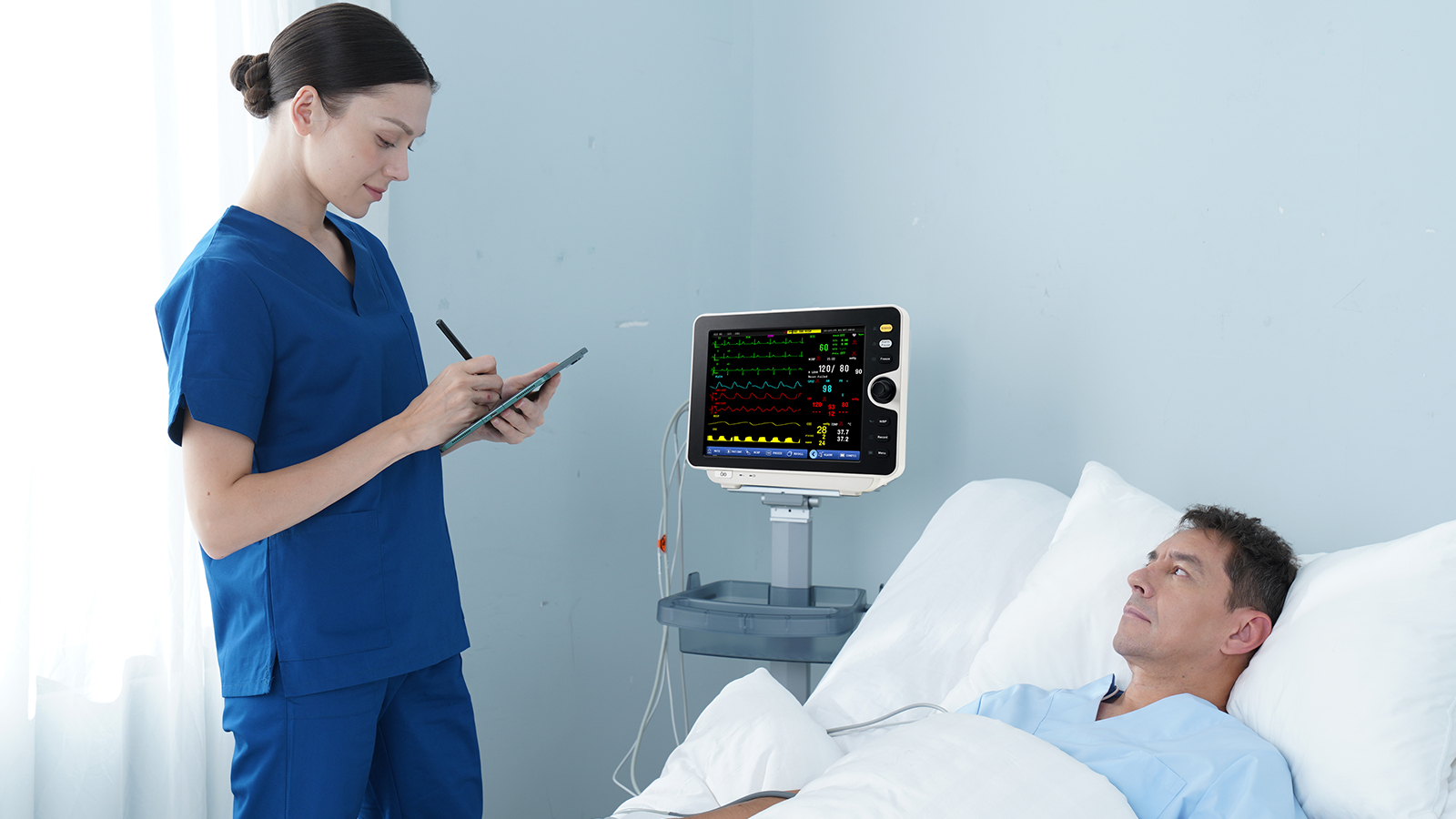 Smart Ward and Multi-Device Data Visualization