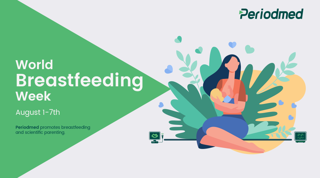 Woman embracing a baby on world breastfeeding week