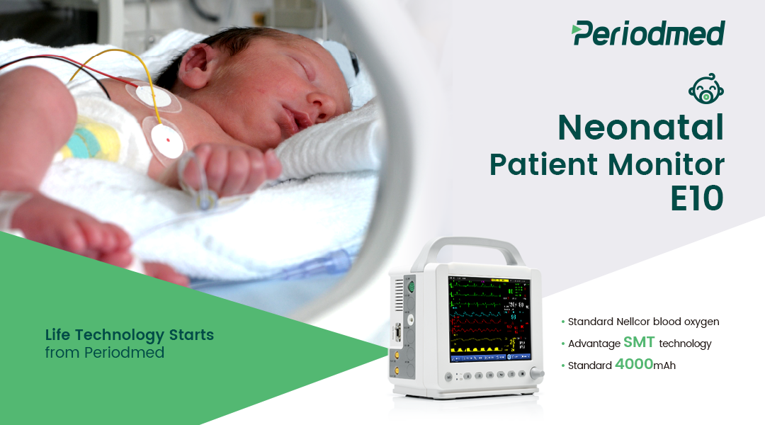 Newborn baby and neonatal life monitor