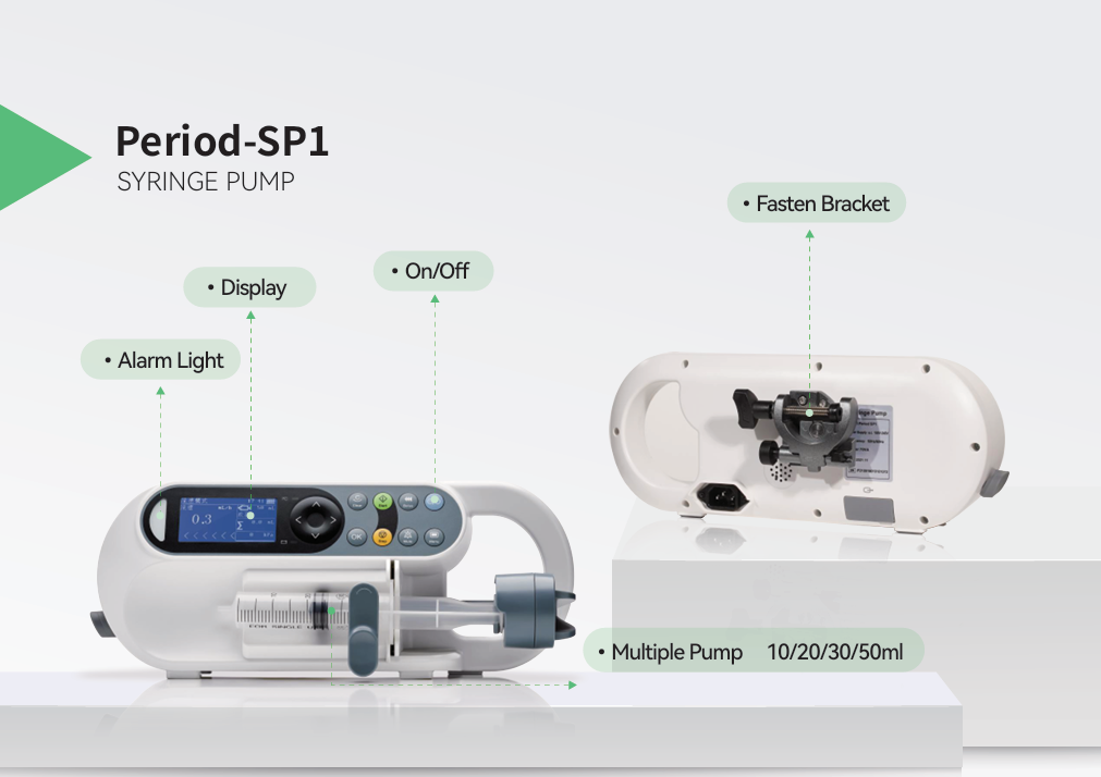 Syringe pump appearance